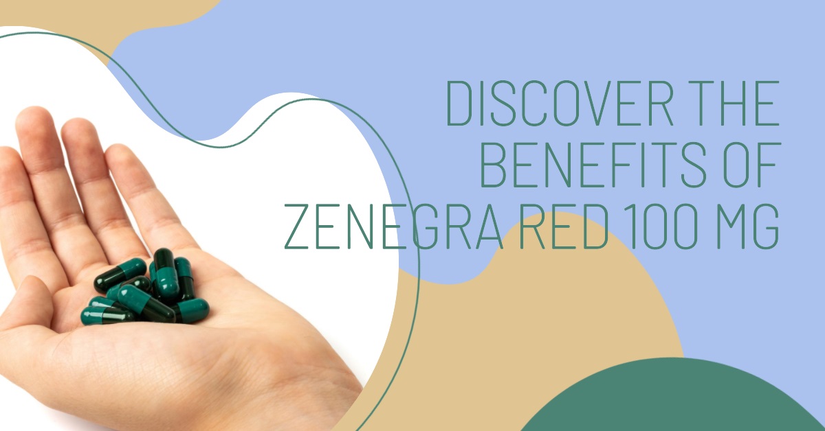 Zenegra Red 100 Mg for Erectile Dysfunction