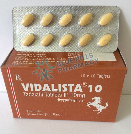 Vidalista 10mg | Tadalafil | Generic Cialis | Centurion Laboratories